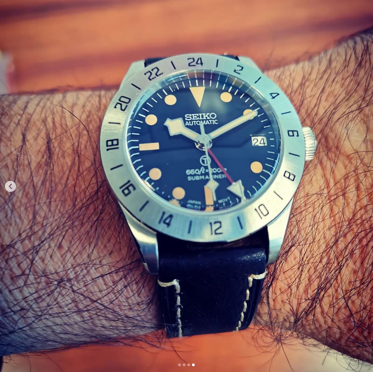 Submariner GMT Mod Leather Strap