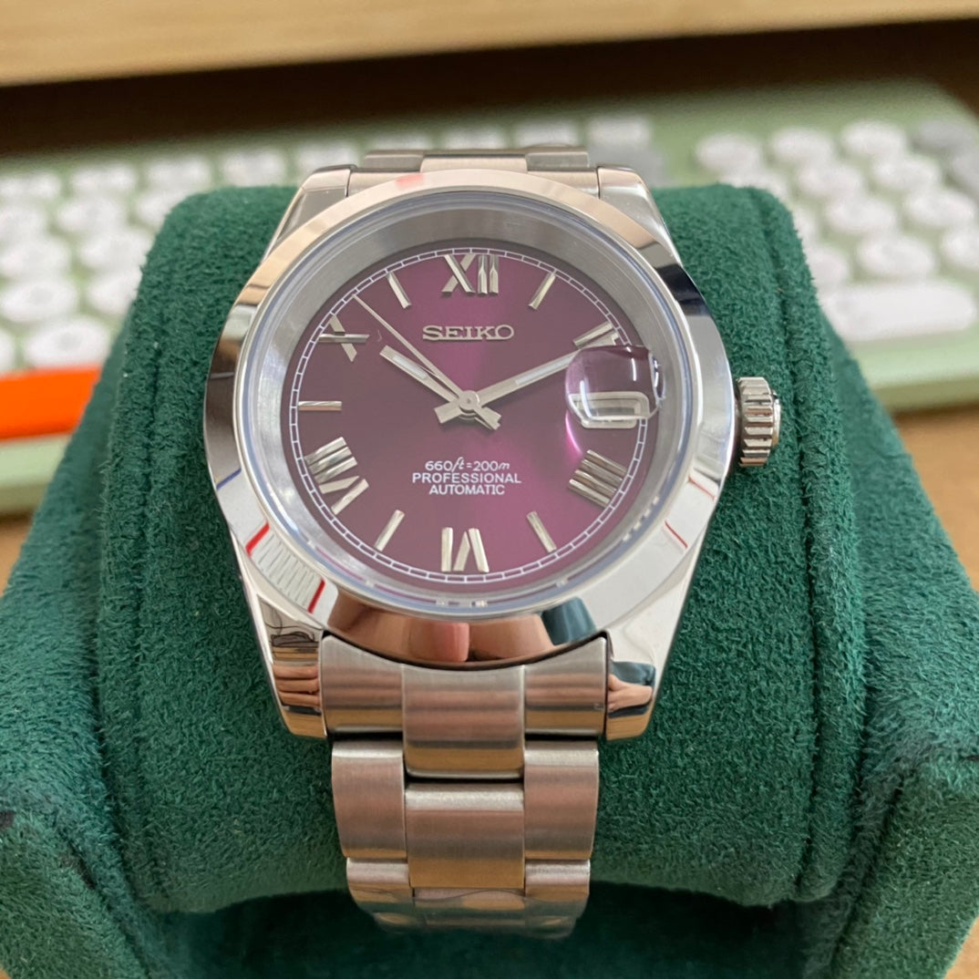 Datejust Roman Purple Dial Mod
