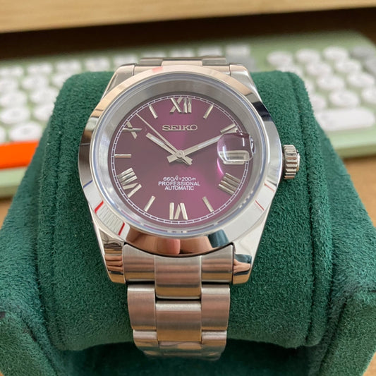 Datejust Roman Purple Dial Mod