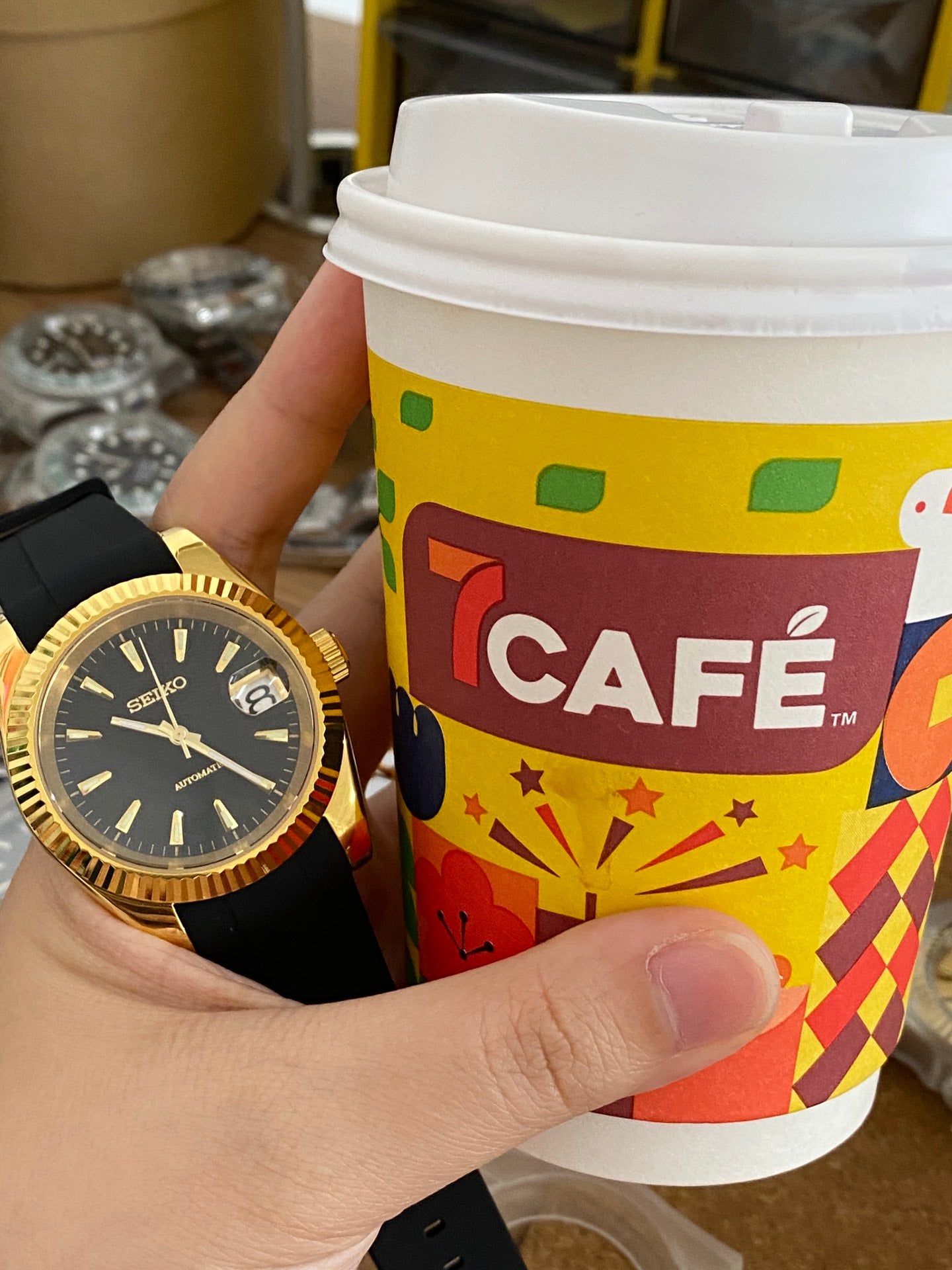Datejust Gold/Black Mod