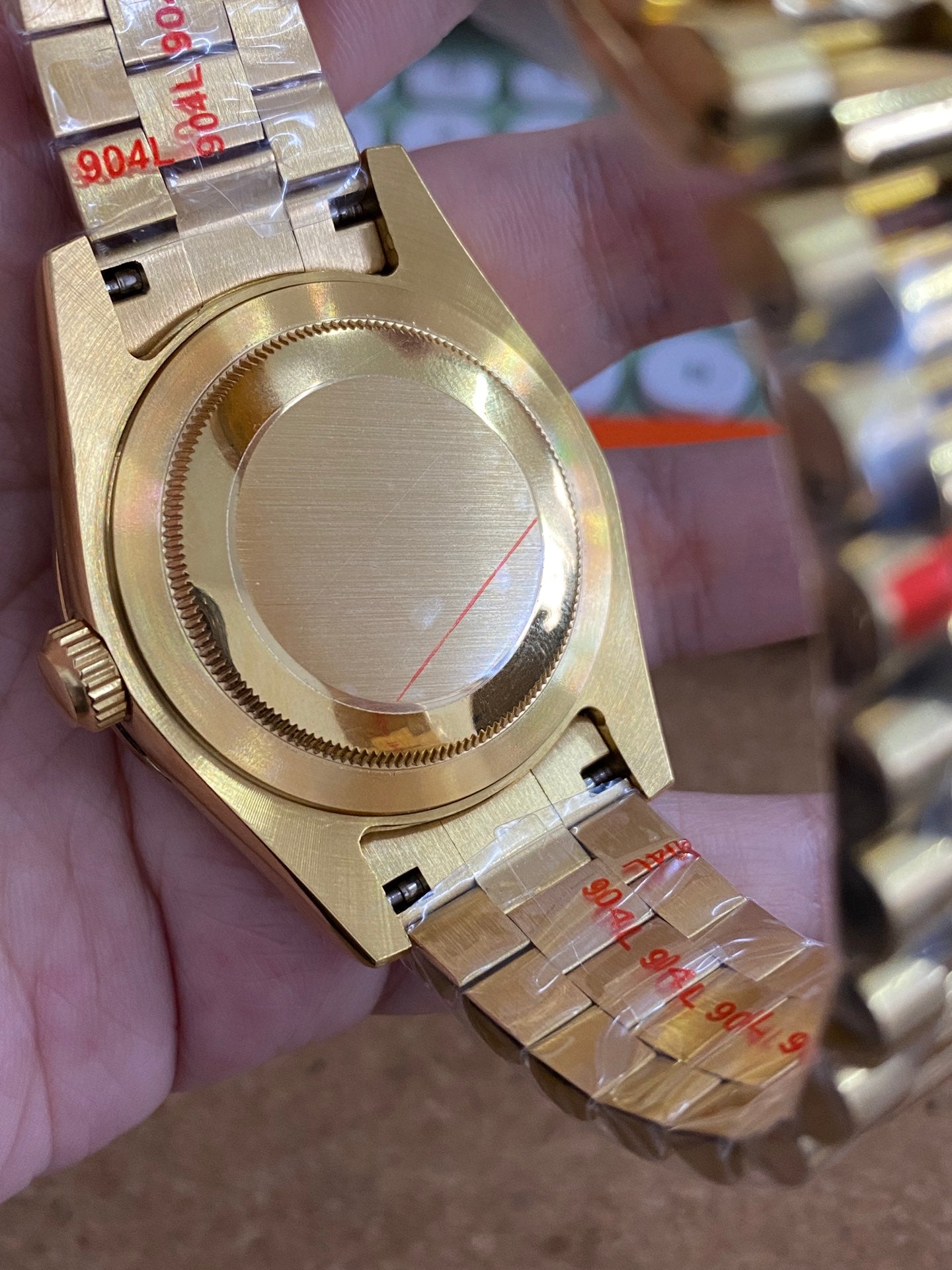 Datejust Gold/Green Presidential Mod