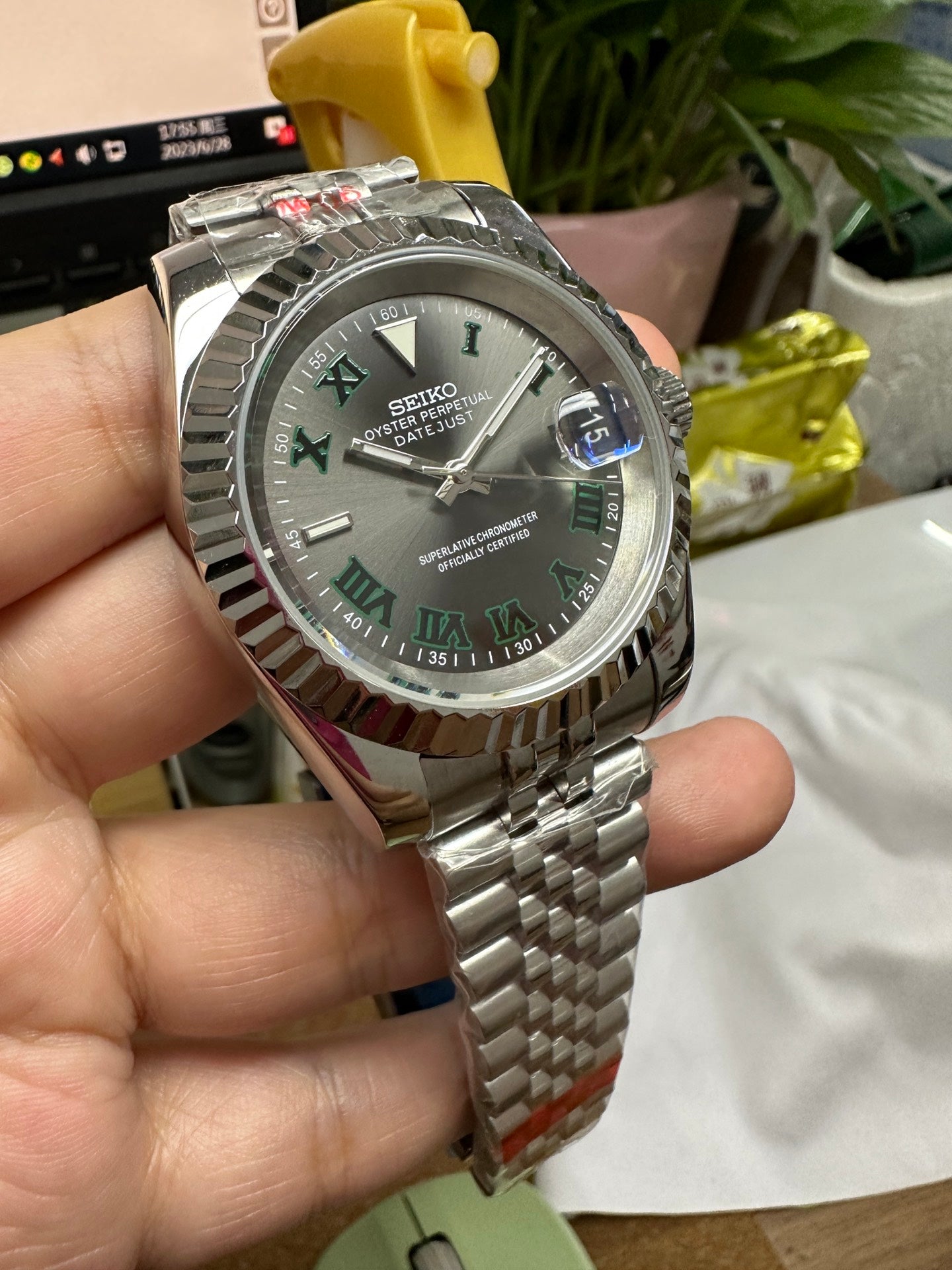 Datejust Wimbledon Mod