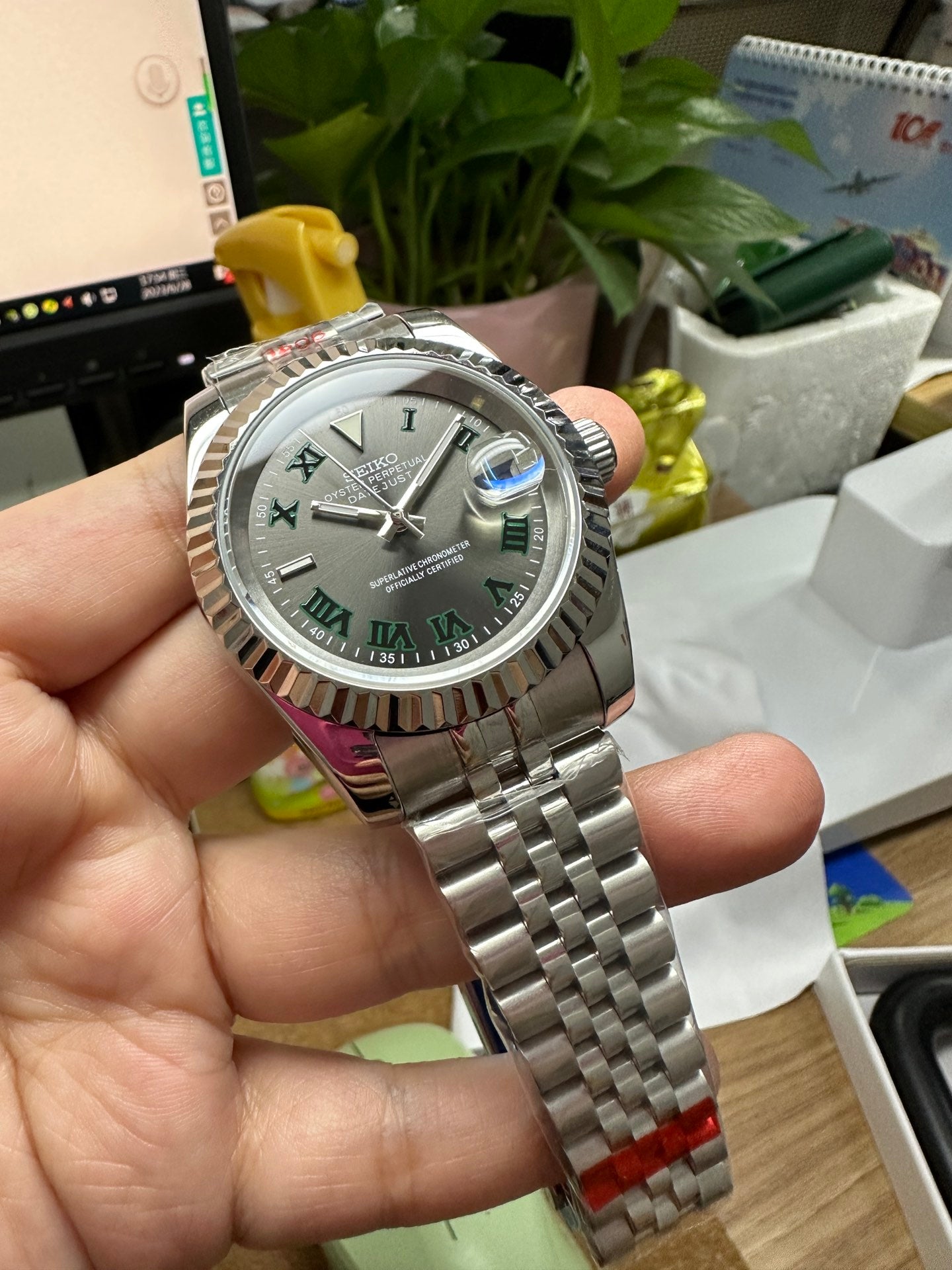 Datejust Wimbledon Mod