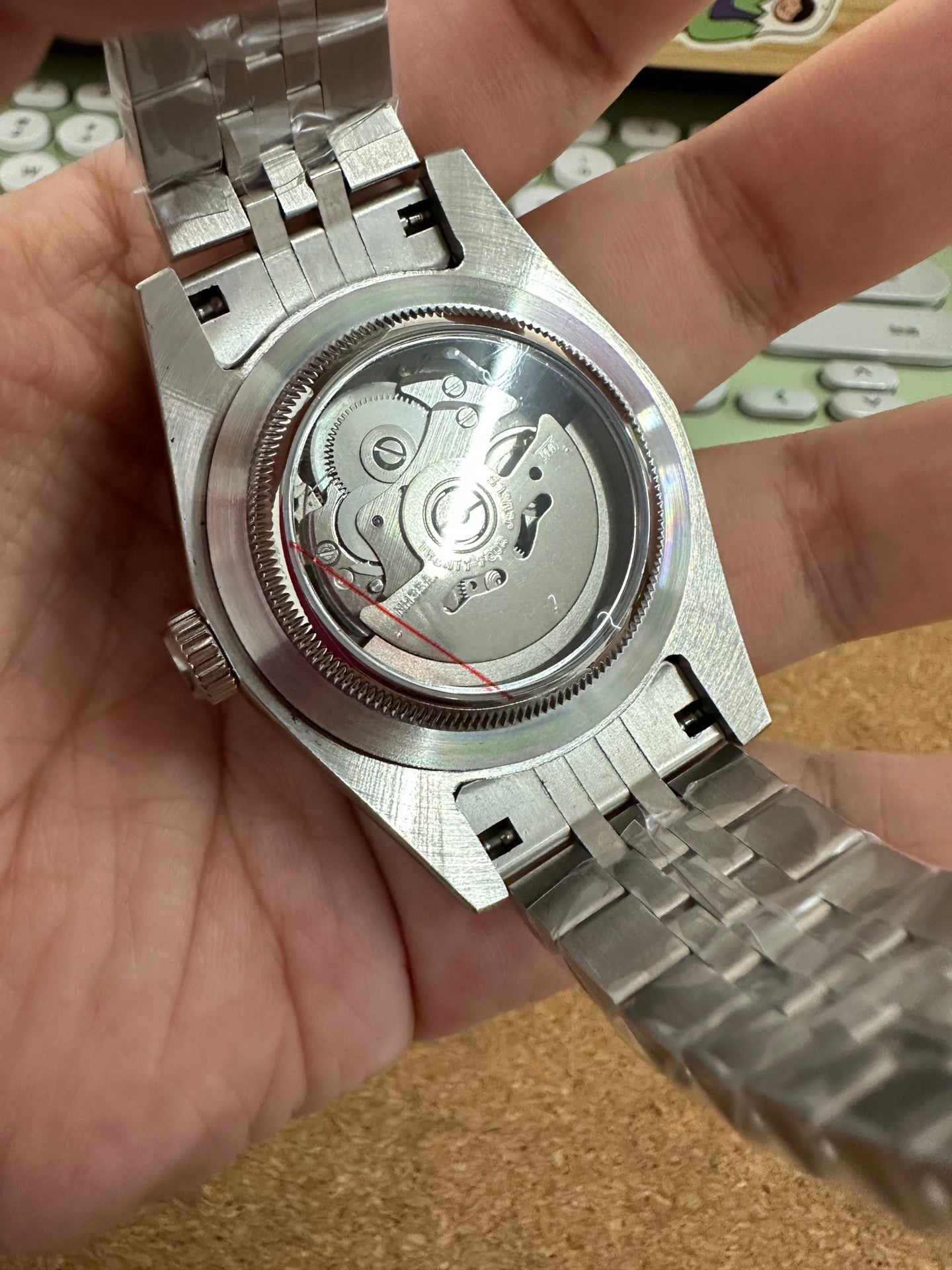 Datejust Arabic White Dial Mod