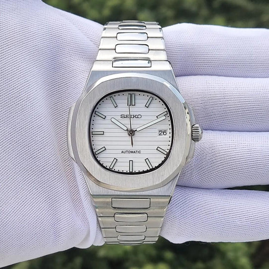Nautilus White Dial Mod