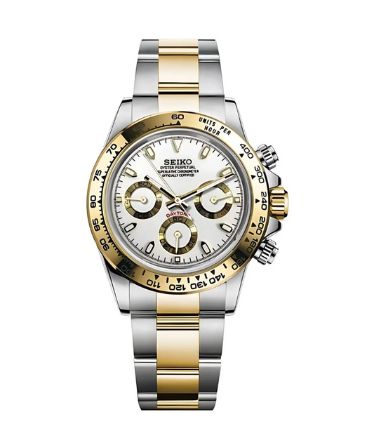 Daytona Two Tone White Dial