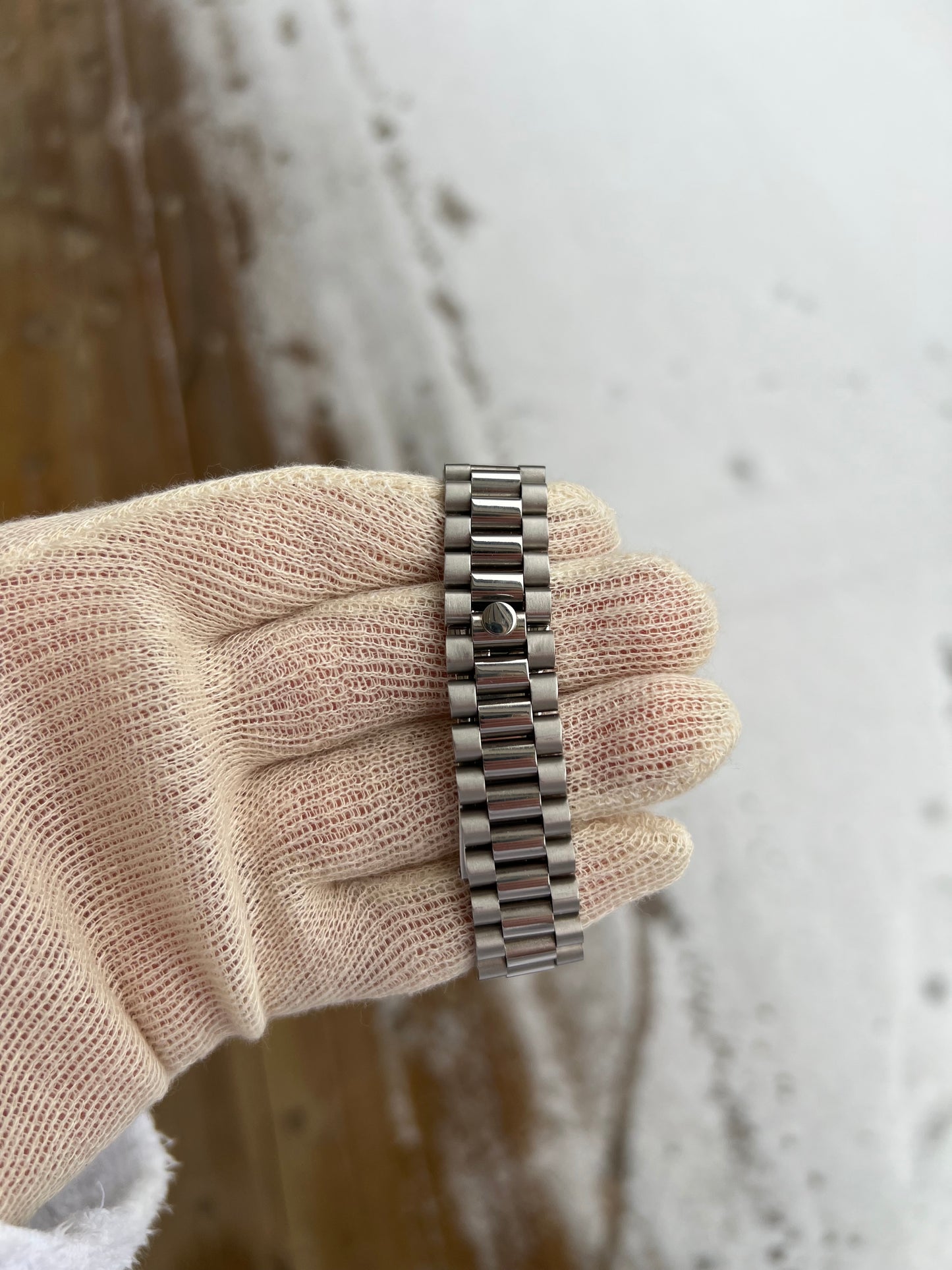 Datejust Presidential Pink Pearl Dial Mod