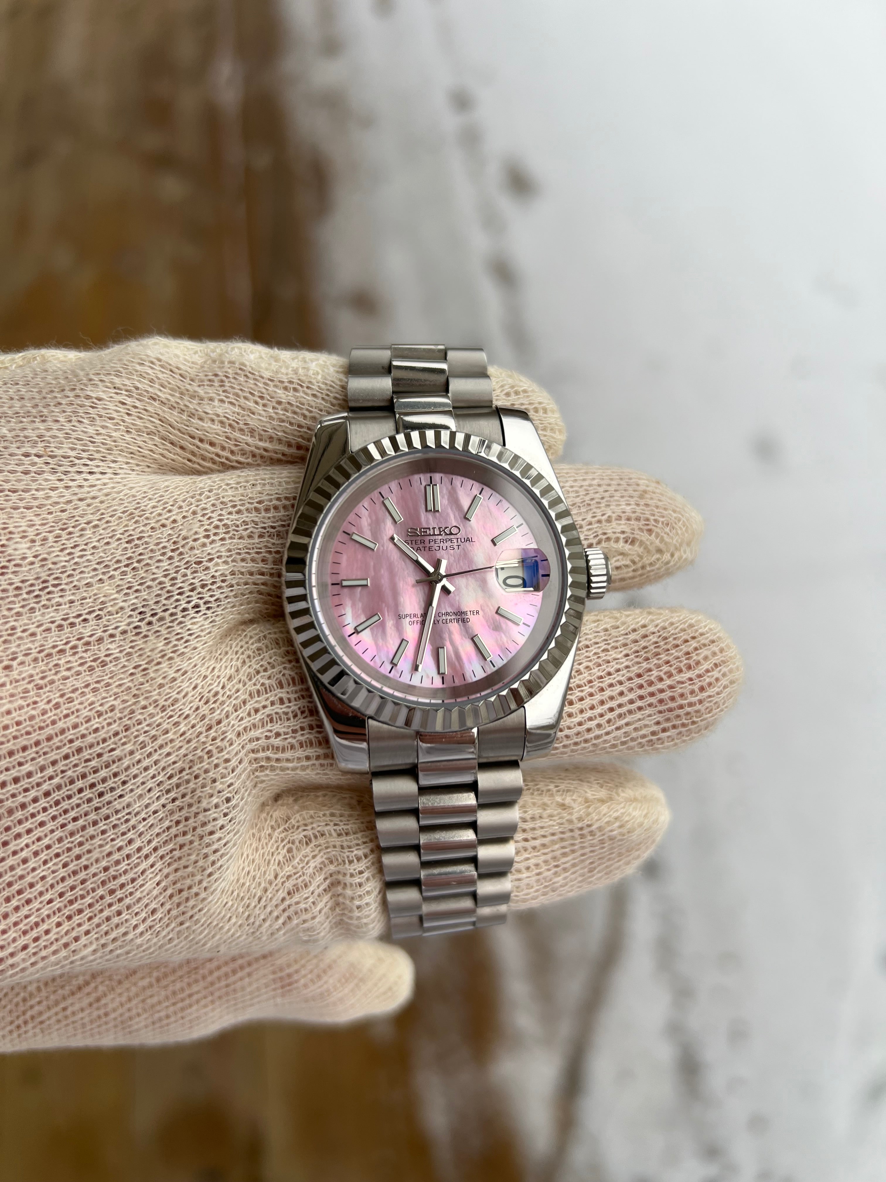 Datejust Mod - Pink