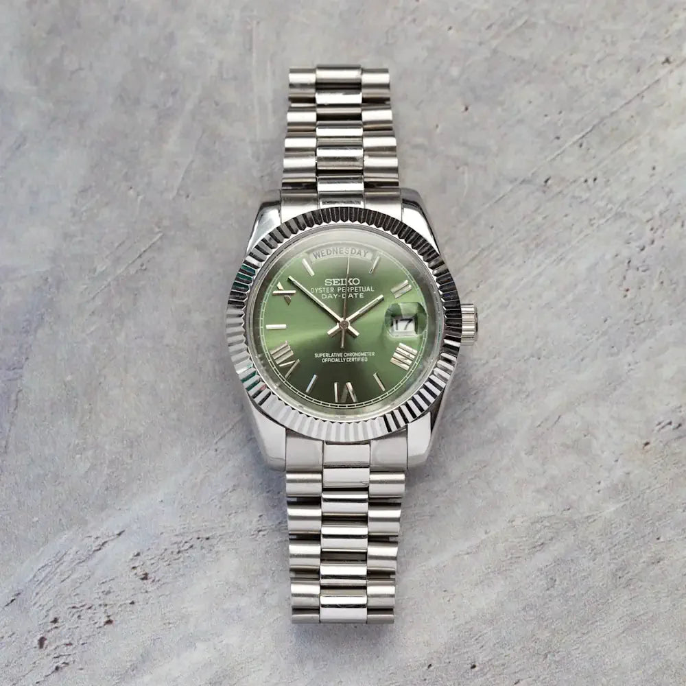 Day Date Olive Dial
