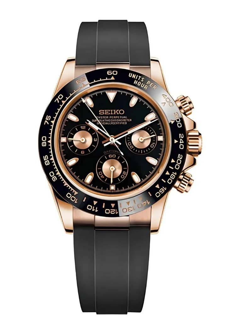 Daytona Rose Gold Oysterflex Mod