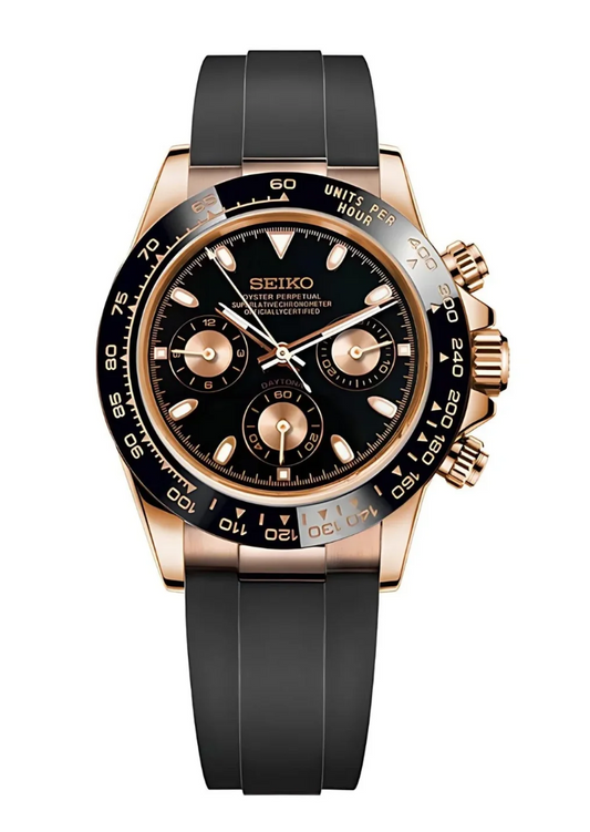 Daytona Rose Gold Oysterflex Mod
