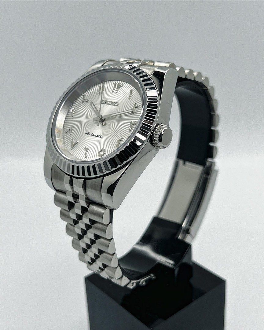 Datejust Arabic White Dial Mod