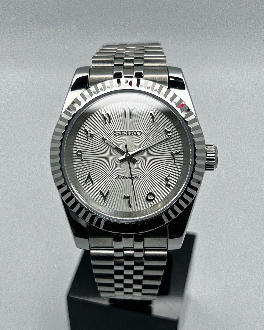 Datejust Arabic White Dial Mod