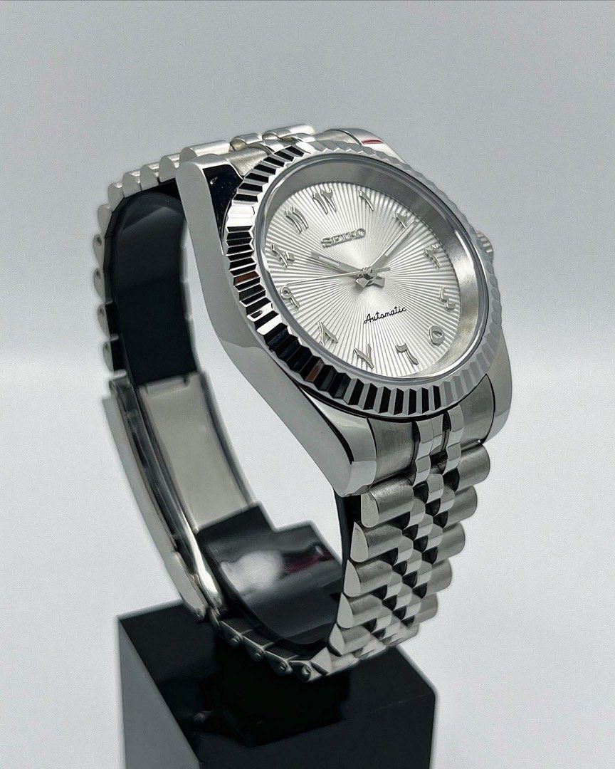 Datejust Arabic White Dial Mod
