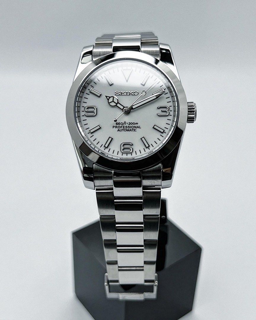Explorer White Dial Mod