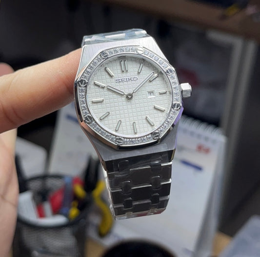 Royal Oak Diamond Bezel Womens Mod