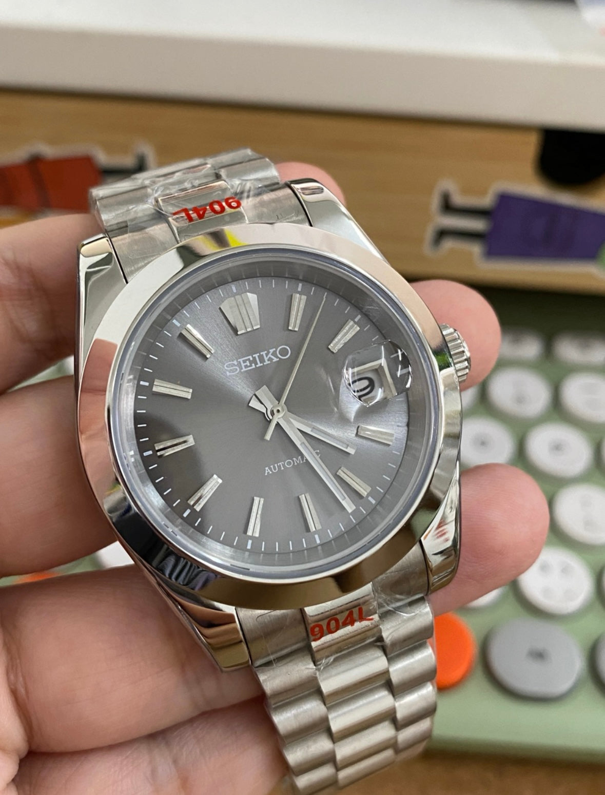Datejust Smooth Bezel Mod