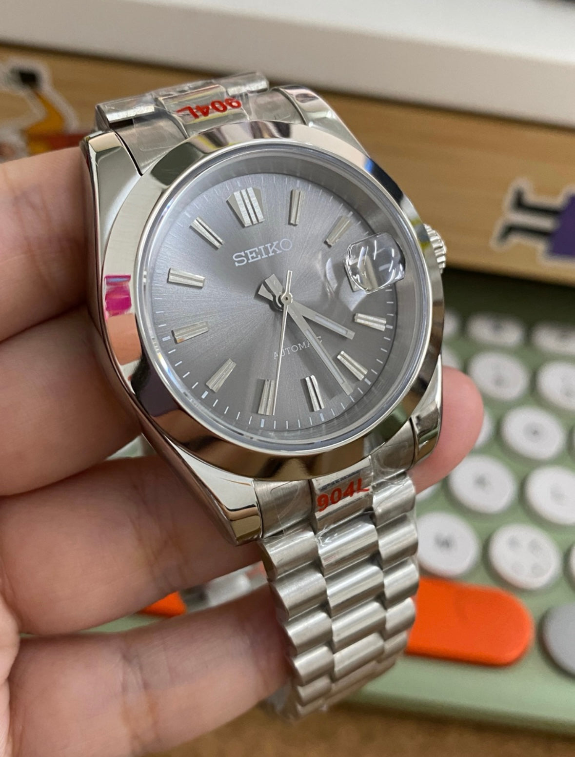 Datejust Smooth Bezel Mod