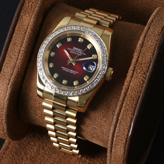Datejust Diamond Kit Red Dial