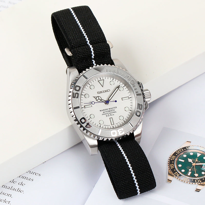Submariner SPECIAL EDITION White with Canvas Strap