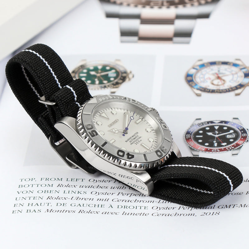 Submariner SPECIAL EDITION White with Canvas Strap