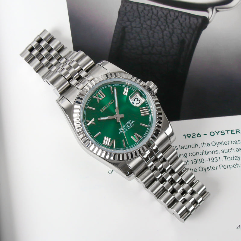 Datejust Roman Green Dial Mod