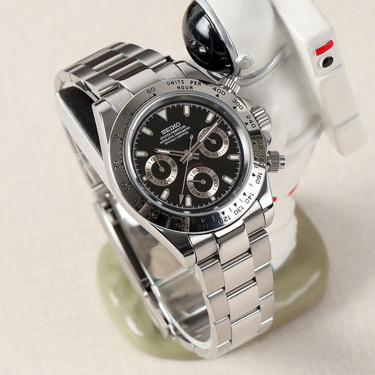 Daytona Steel Black Dial Mod