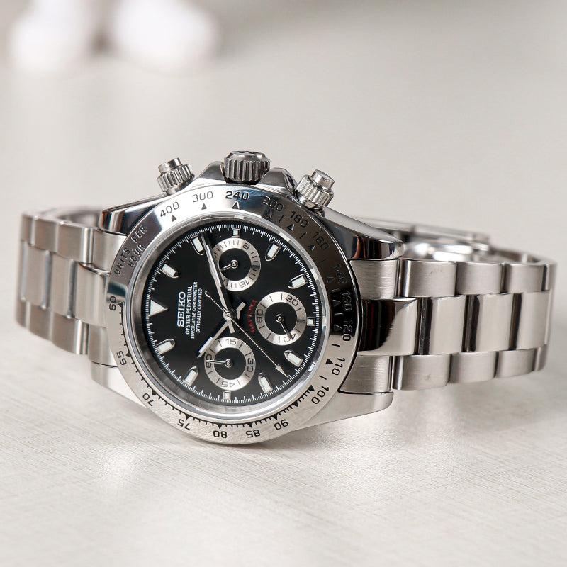Daytona Steel Black Dial Mod