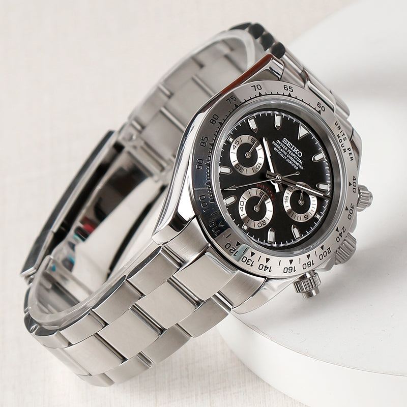 Daytona Steel Black Dial Mod