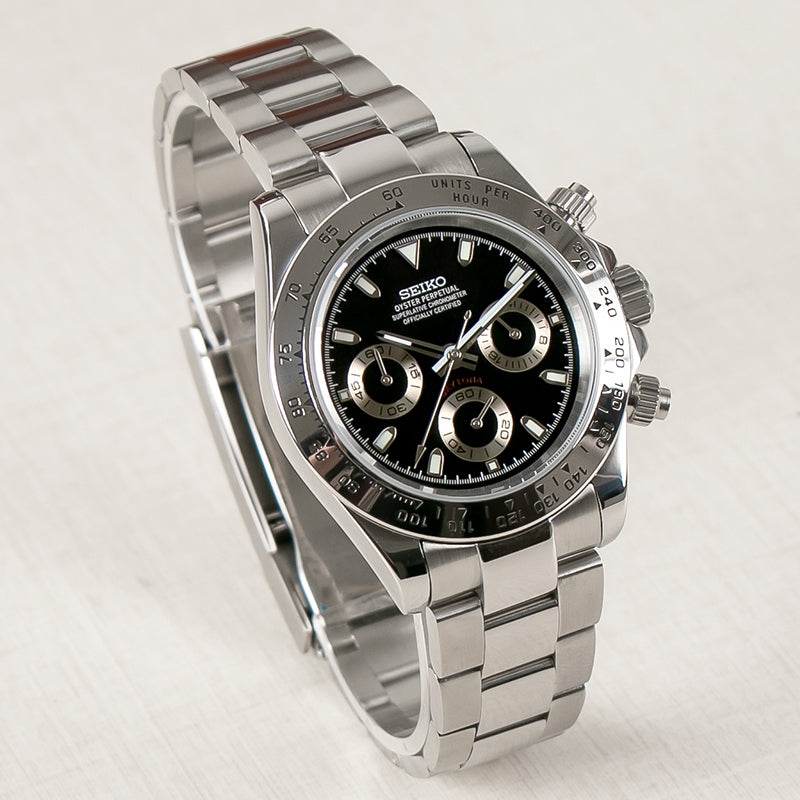 Daytona Steel Black Dial Mod