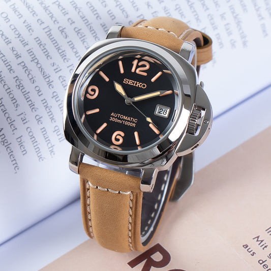 Seiko Luminor Mod Leather