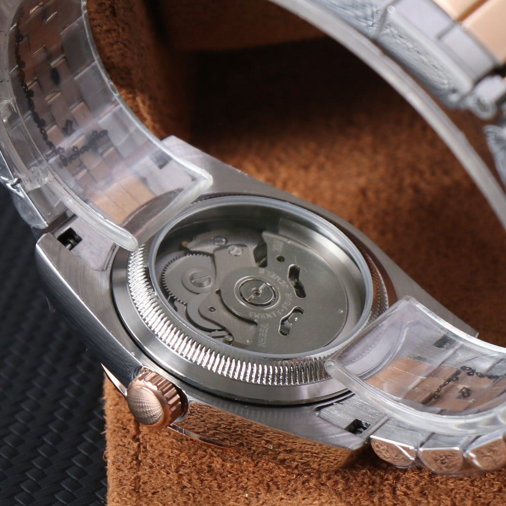 Datejust Mod - Wimbledon Rose