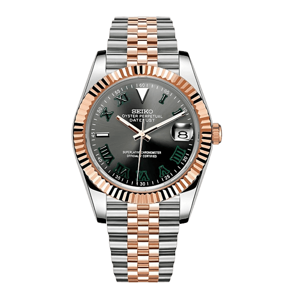 Datejust Rose Gold Two Tone Mod