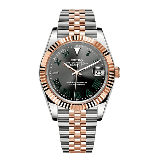 Datejust Rose Gold Two Tone Mod