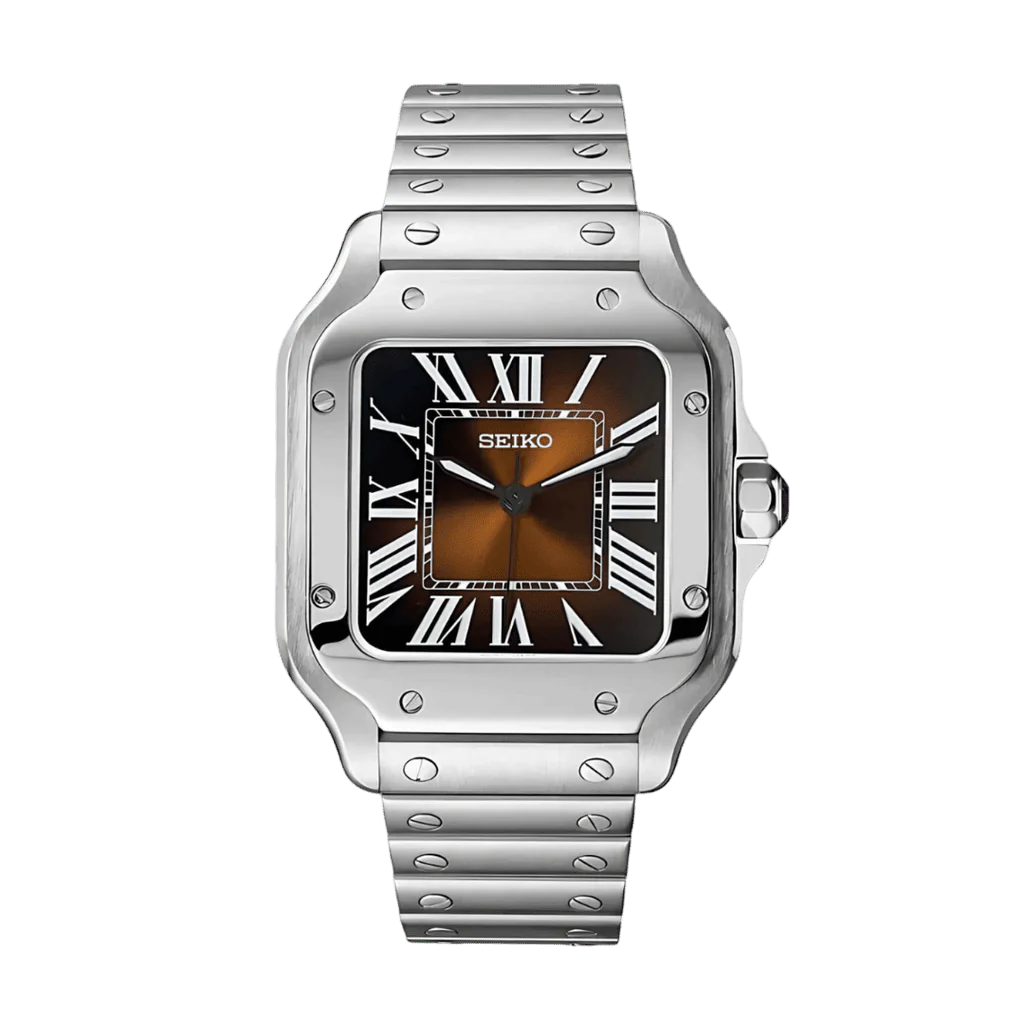 Santos Mod 2024 Brown Dial