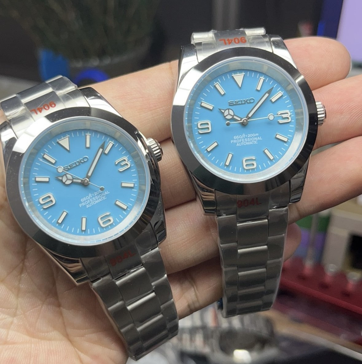 Explorer Tiffany Dial Mod