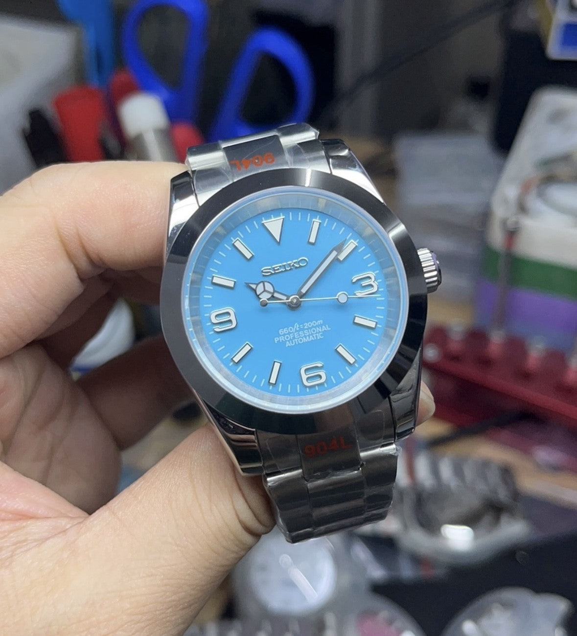 Explorer Tiffany Dial Mod