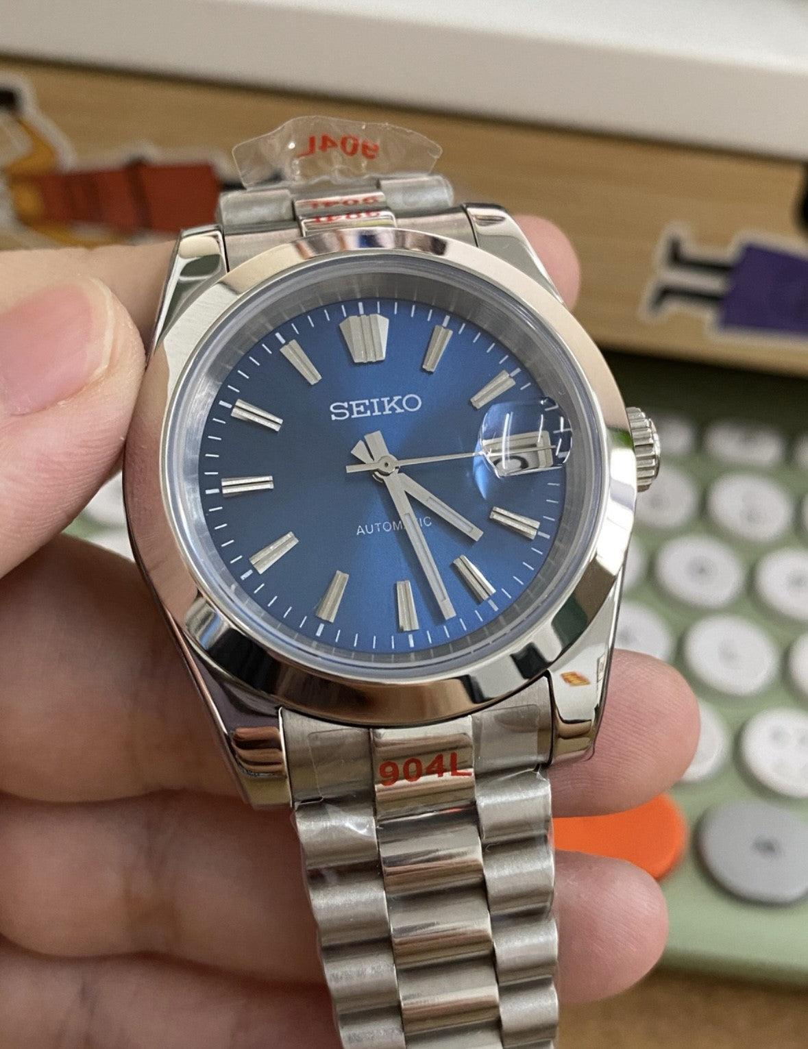 Datejust Smooth Bezel Mod