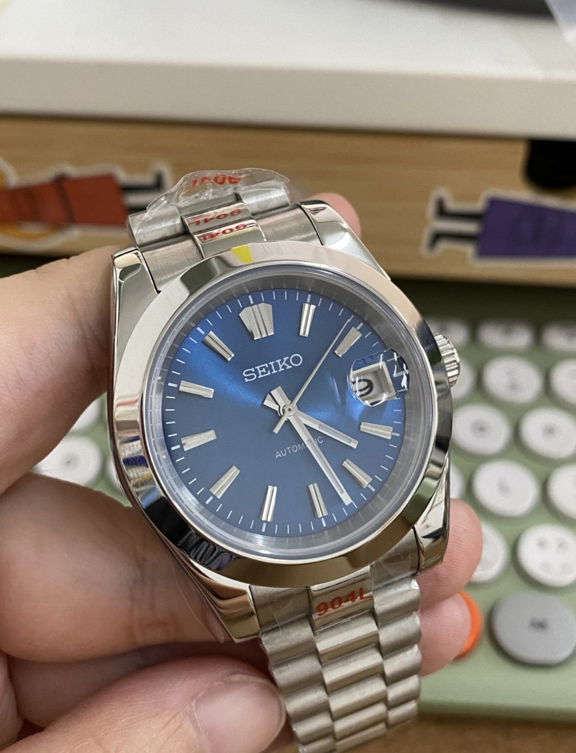 Datejust Smooth Bezel Mod