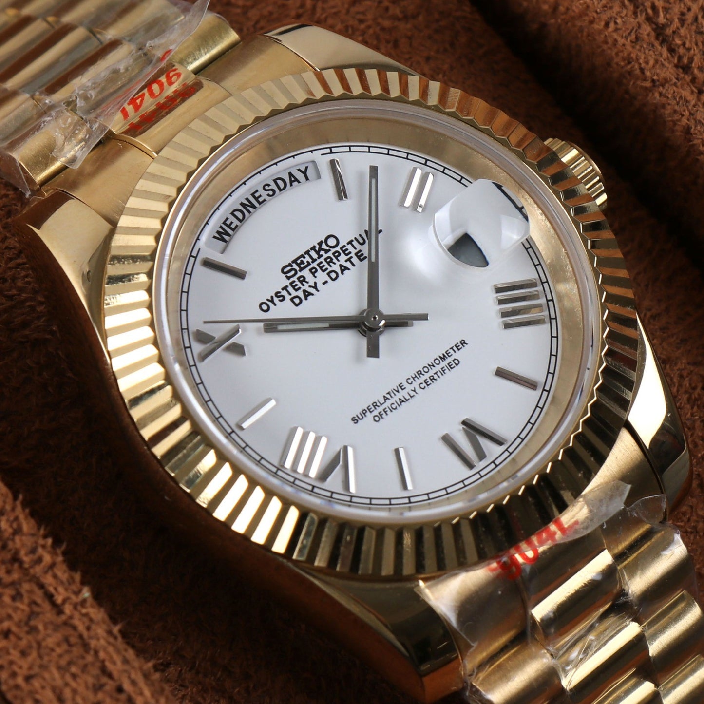 Day Date White Dial Mod