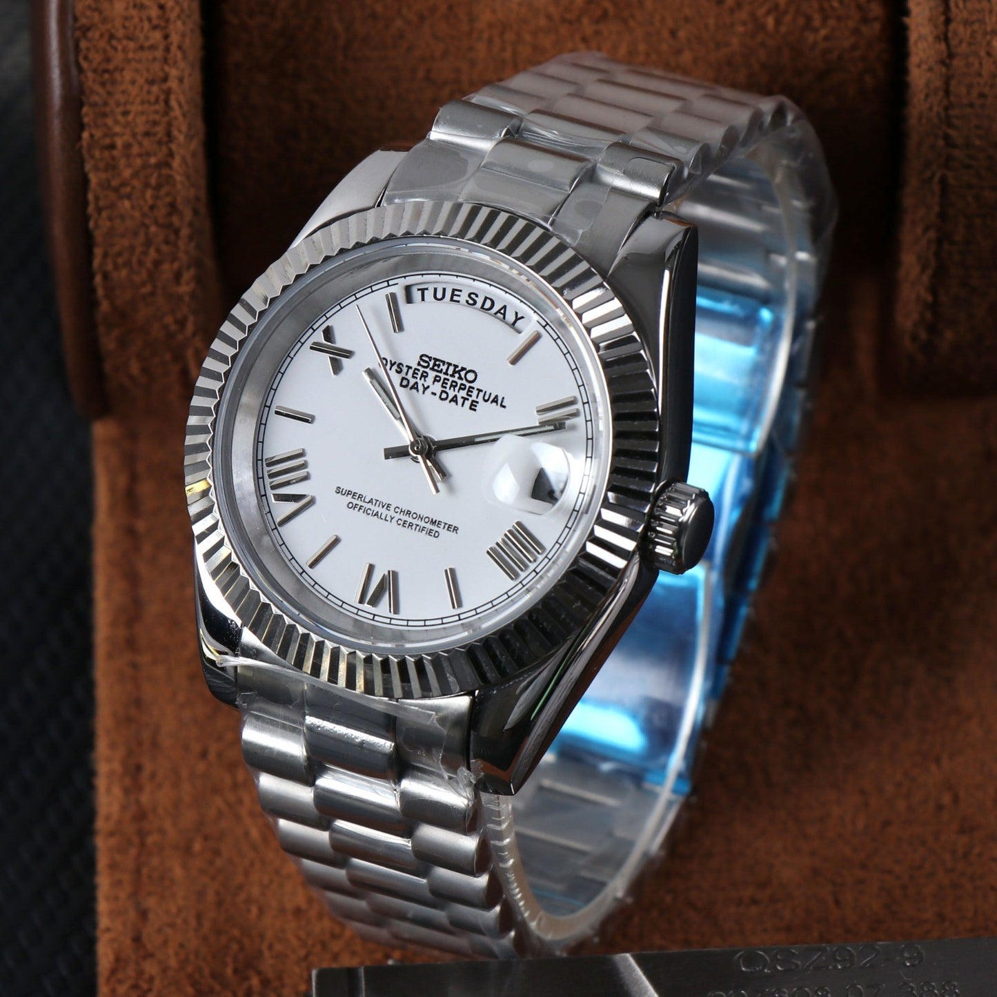 Day Date White Dial Mod