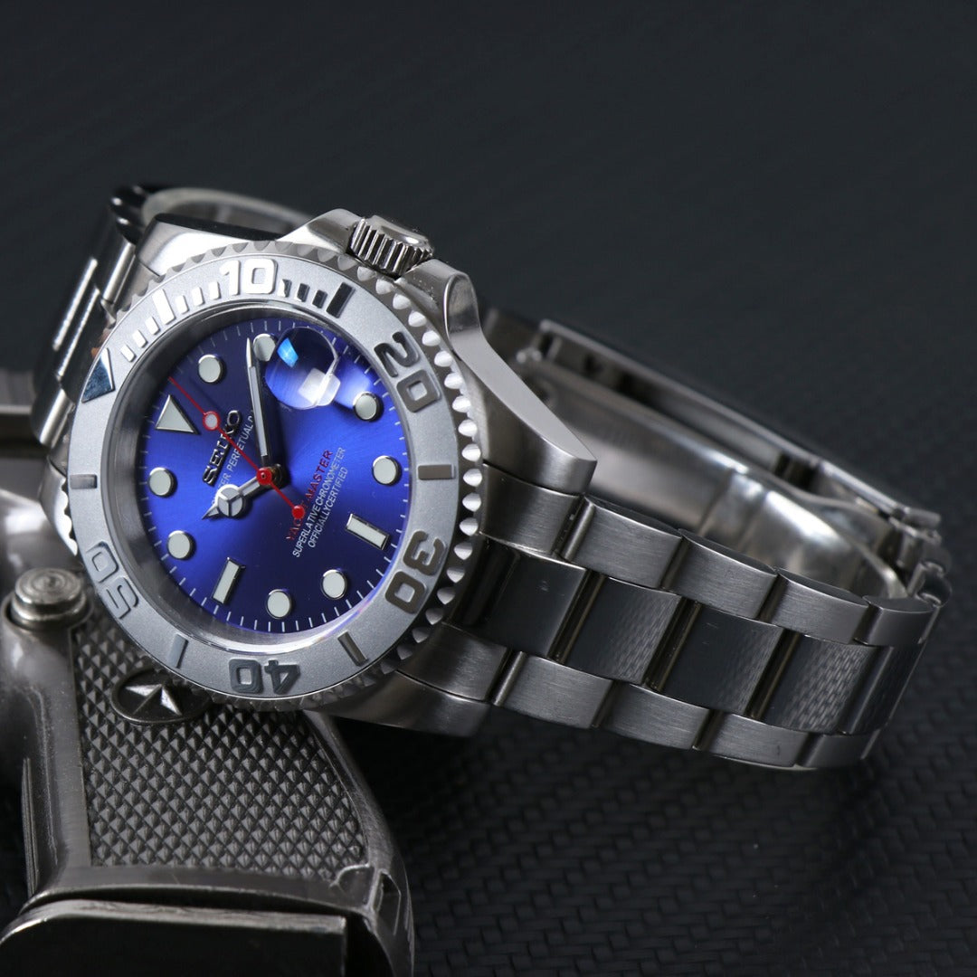 Yachtmaster Blue Dial Mod