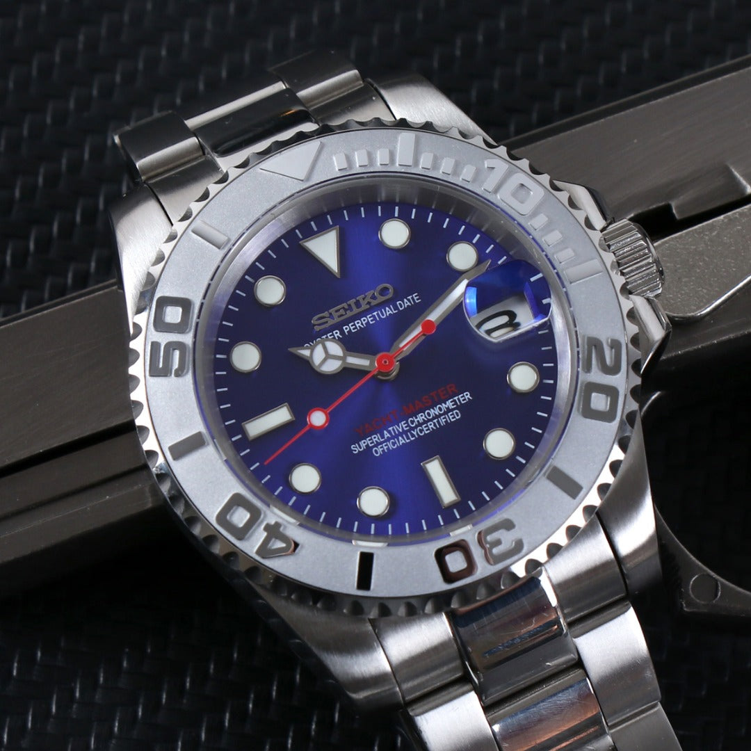 Yachtmaster Blue Dial Mod