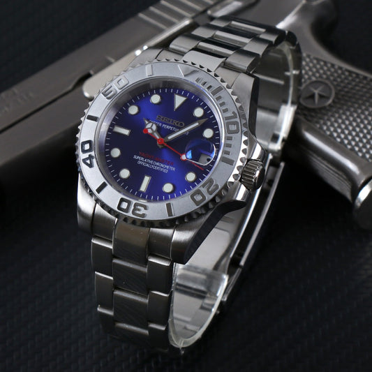 Yachtmaster Blue Dial Mod