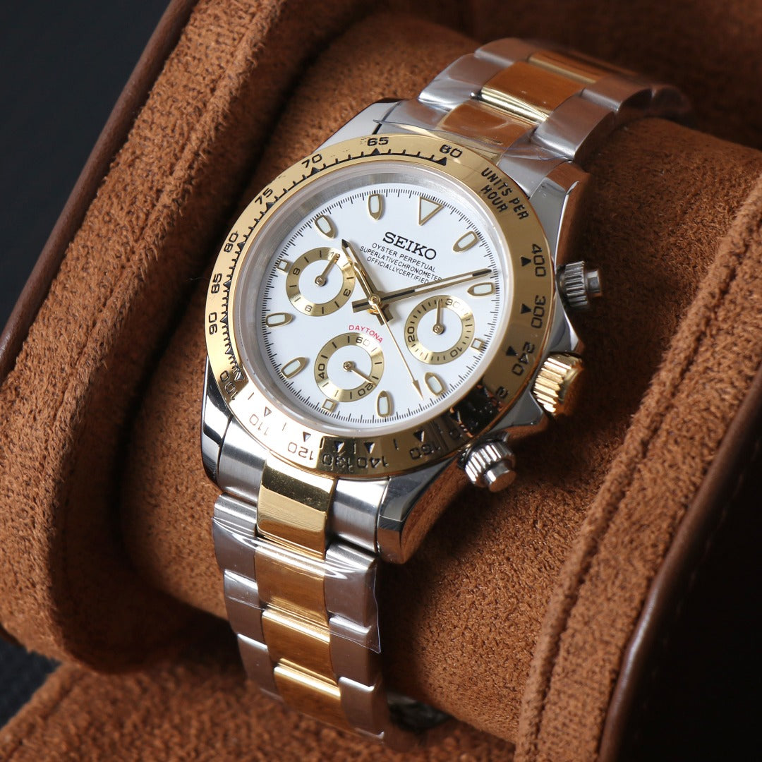 Daytona Two Tone White Dial