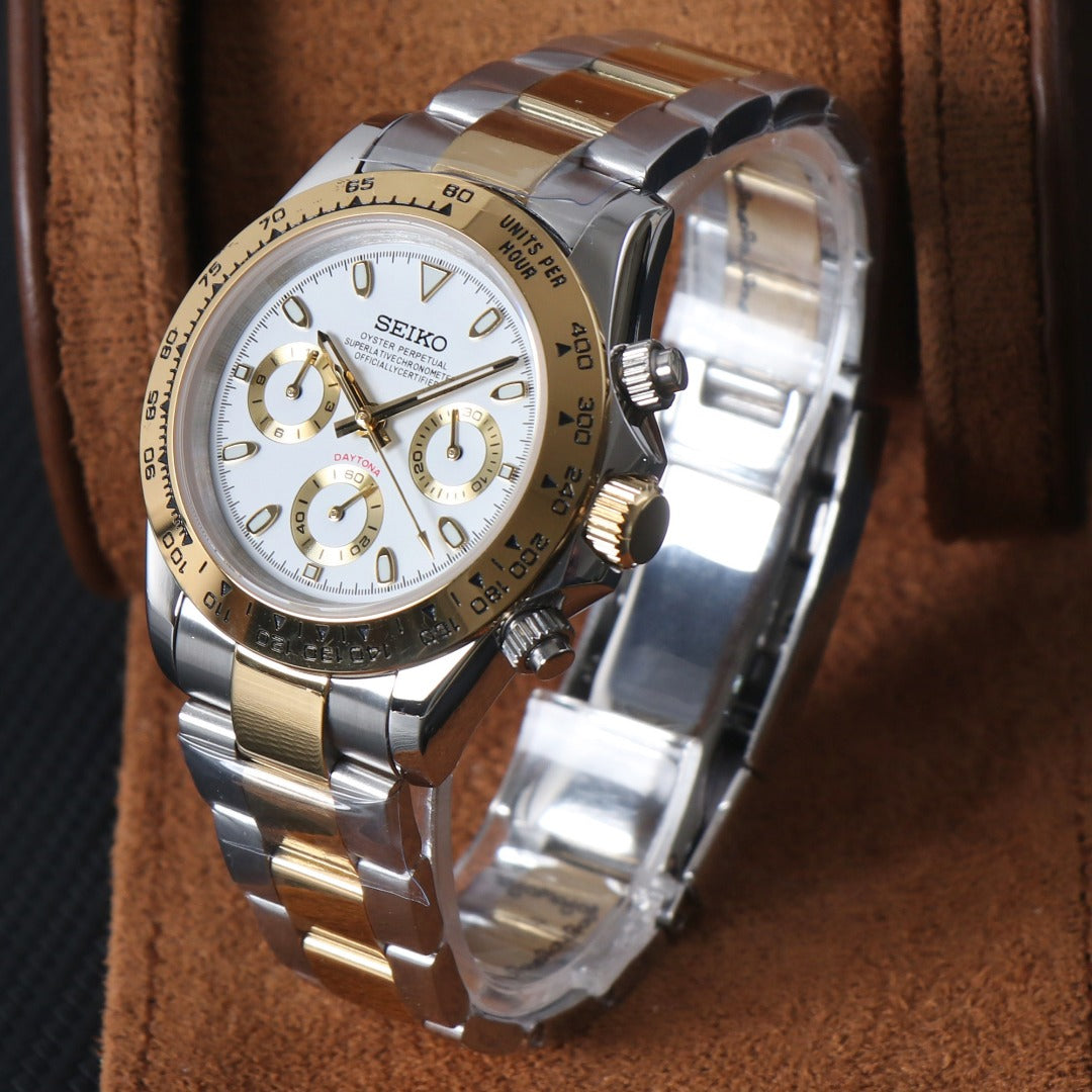 Daytona Two Tone White Dial