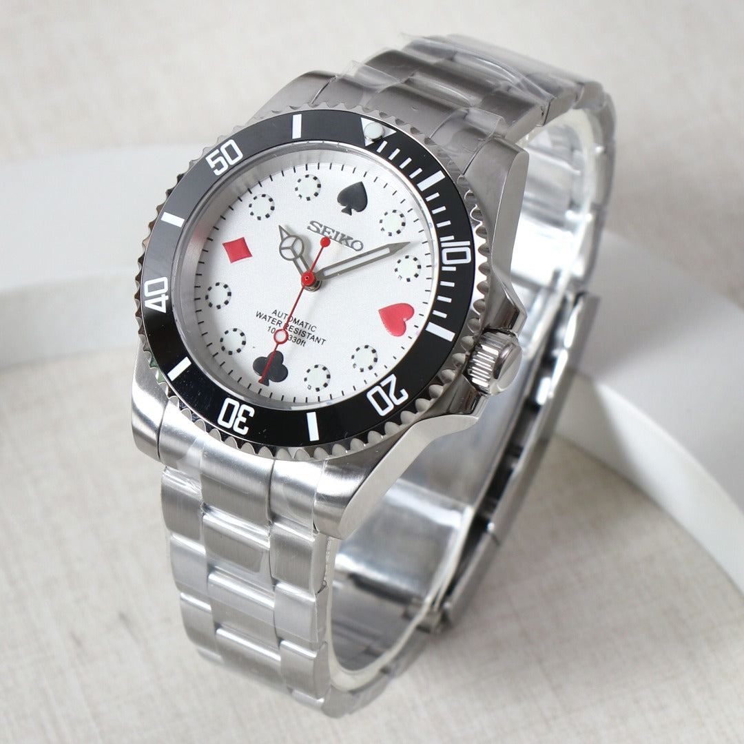 Submariner Poker White Mod