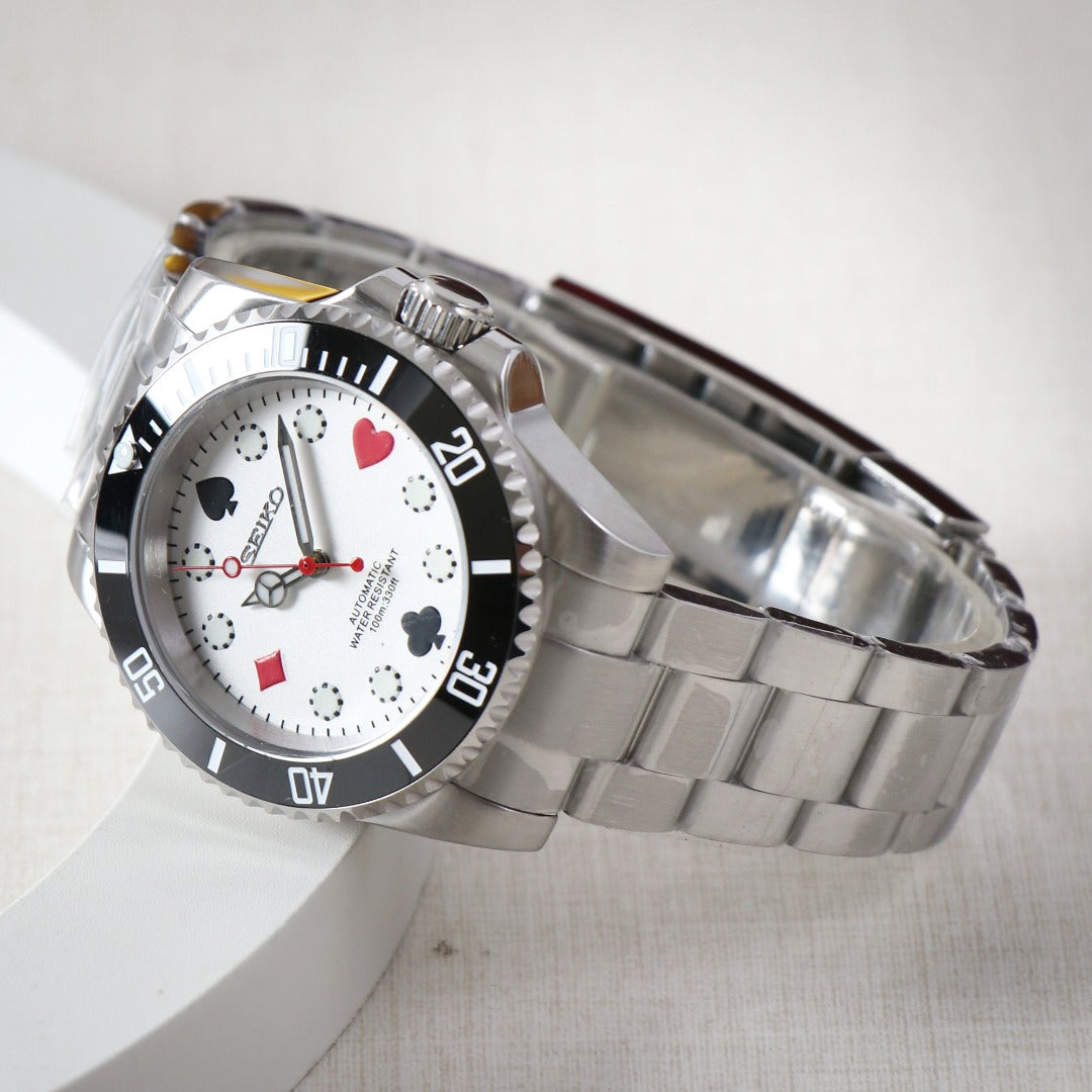Submariner Poker White Mod