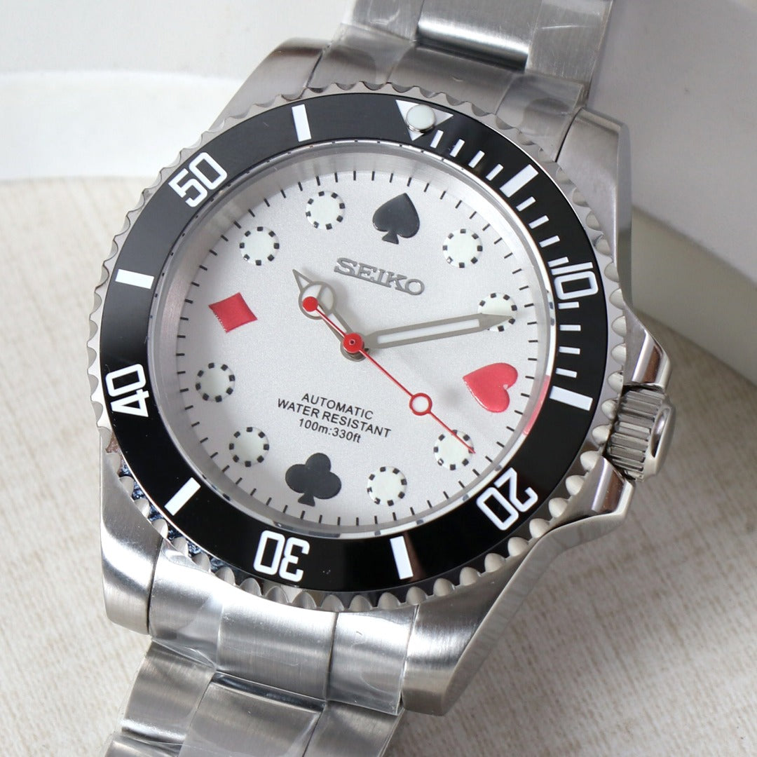 Submariner Poker White Mod