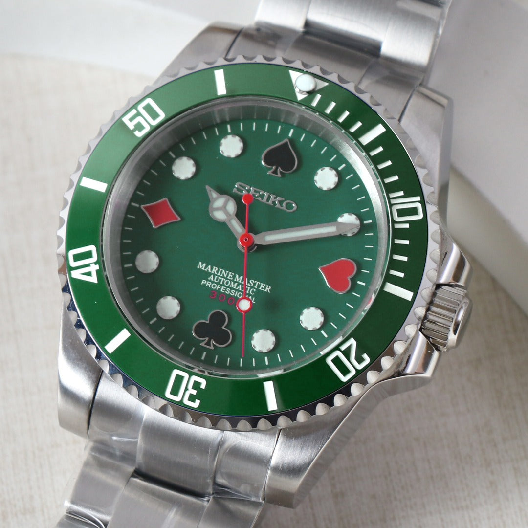 Submariner Green Poker Mod